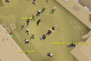 OSRS dice gambling with chat messages showing dice roll results