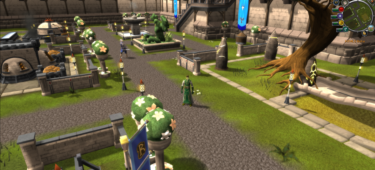 OSRS community gathering discussing gambling impacts