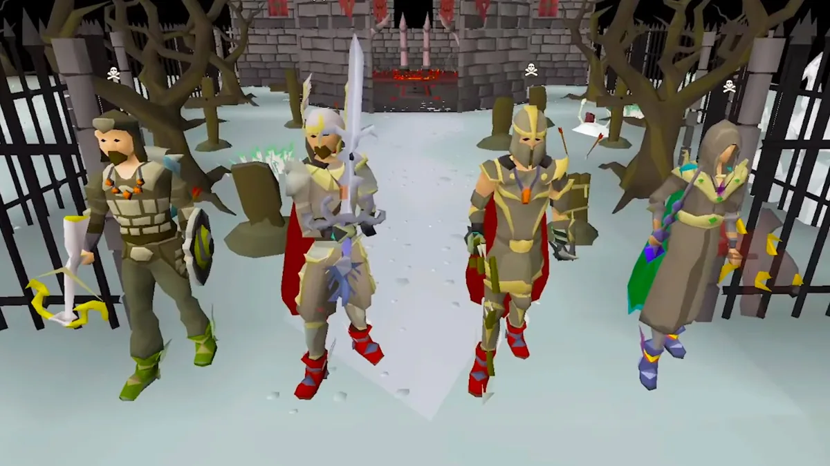 Warning screen showing potential account security risks from third-party Runescape gambling sites